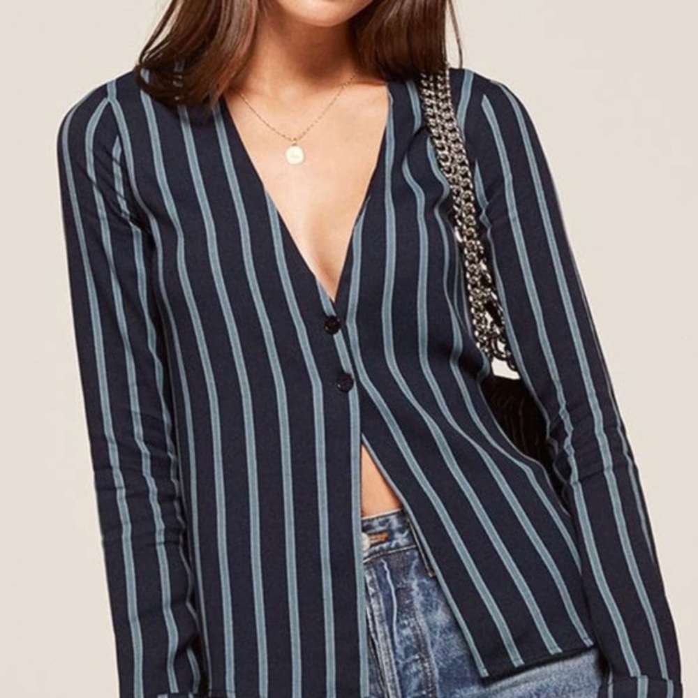 Reformation Risqué Top